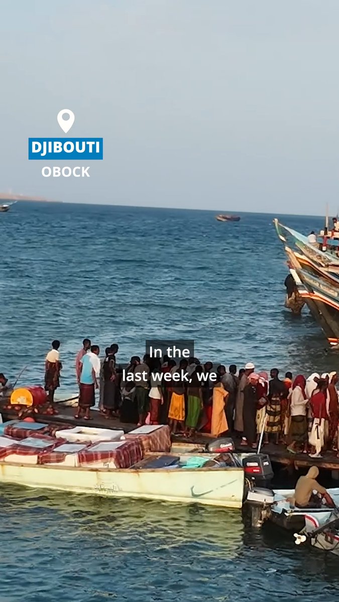 📍Families fleeing escalating violence in Yemen are arriving in #Djibouti with urgent humanitarian needs. WFP is supporting the Government-led response with emergency food assistance, while preparing for more arrivals in the days ahead.⤵️