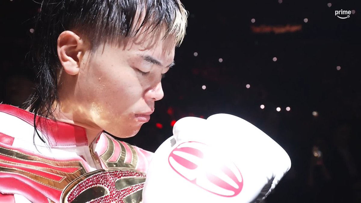 『Prime Video Boxing 16』 “これで最後だ。” 井上拓真 vs 那須川天心2 再戦 挑戦者・那須川天心がリングへ入場! 退路を断ち、覚悟を決めたこの表情。 すべてはこの時のために──。 4大世界戦を独占ライブ配信中 ➡️ #プライムビデオボクシング