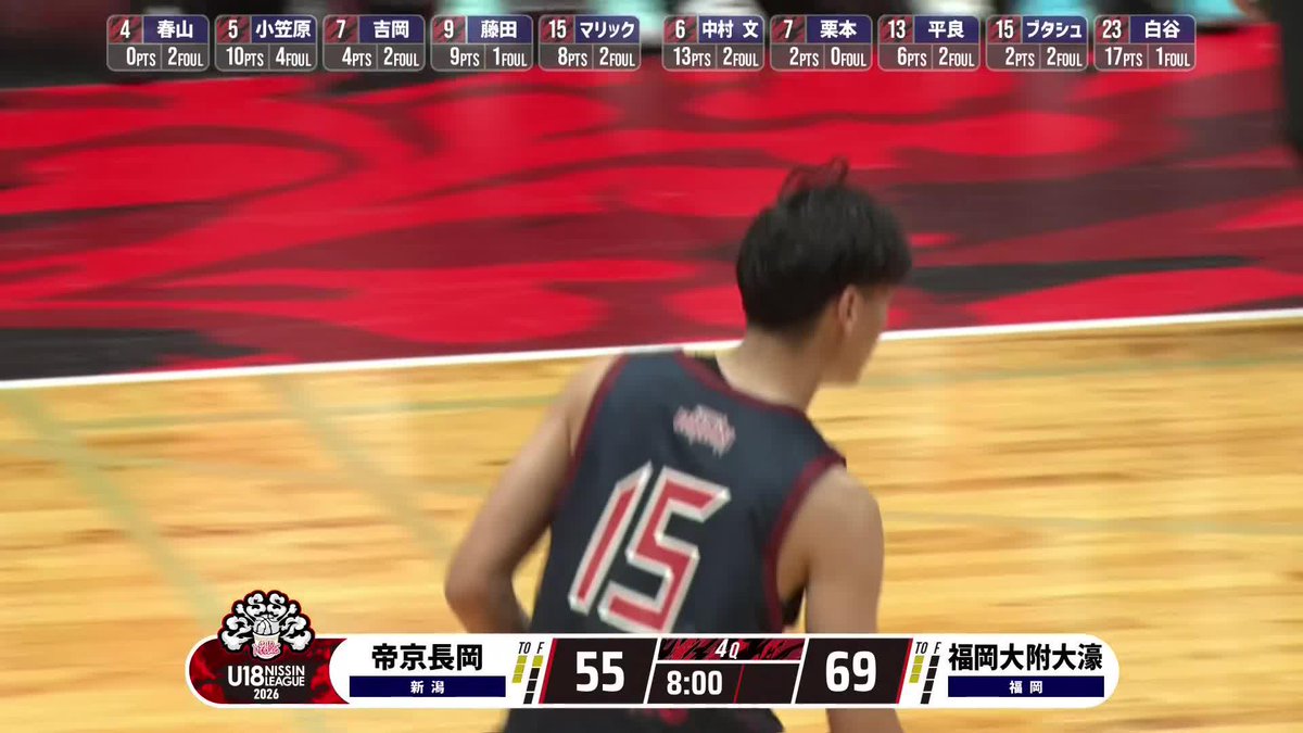 大濠はダンカースポット付近の合わせが非常に上手い。クリアアウトはもちろんだし、動画のようなミートも。
