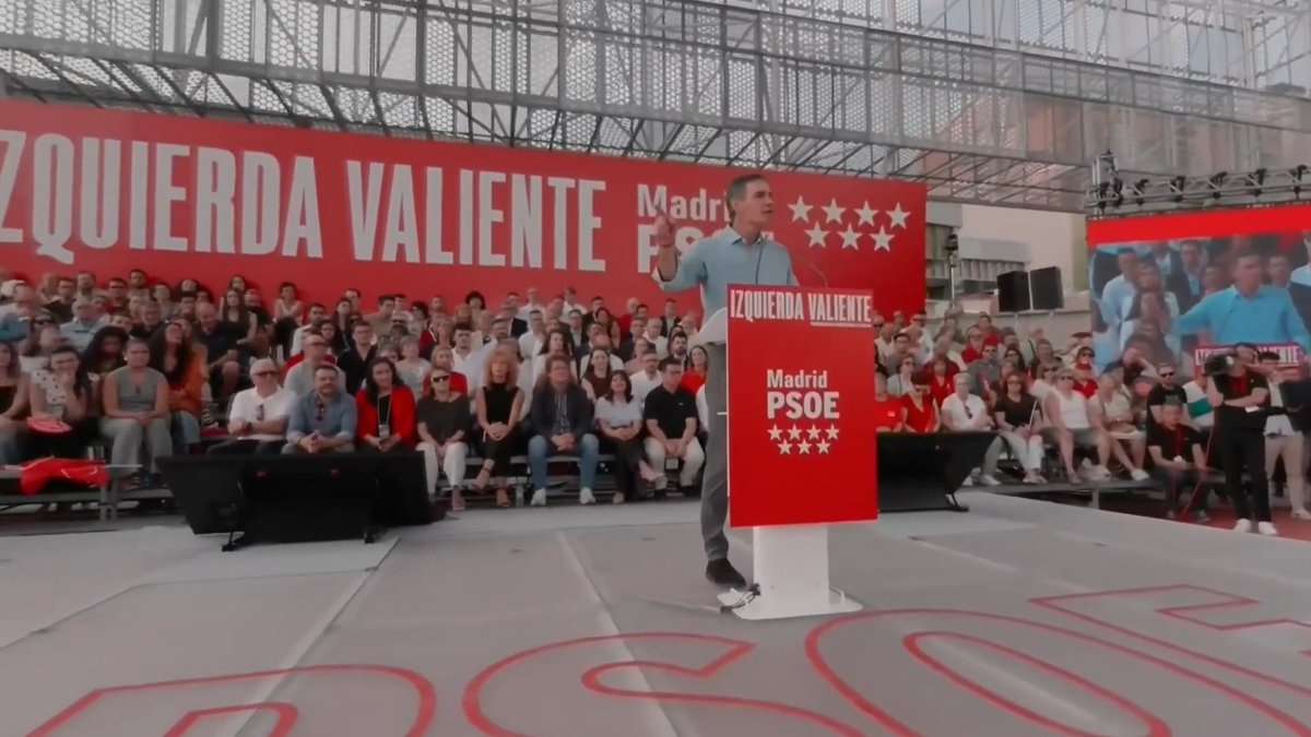 A mí me apetecen mucho las elecciones en mayo en Madrid, y las elecciones generales de 2027. Y las vamos a volver a ganar. Porque frente al retroceso y la involución del PP y Vox, necesitamos una década de transformación y avances sociales. ¡A trabajar, a ganar y a gobernar!🌹