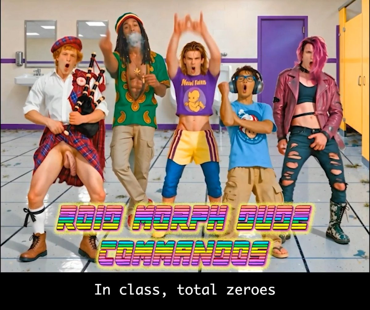 ROID MORPH DUDE COMMANDOS! • New hi-res version Thursdays at 7:30 pm • Only on BJ TV!