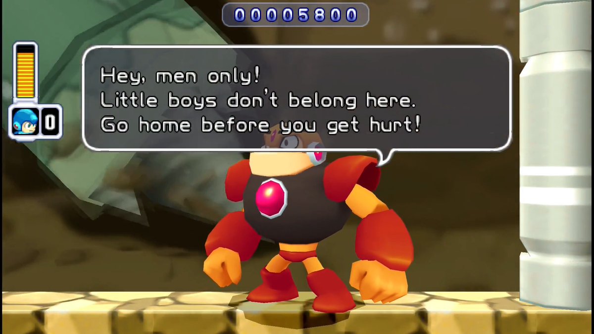 The PSP was an incredible system for Mega Man fans. Powered Up is a re-imagining of the original game in the series that's full of charm and features. If you beat a Robot Master using only the Mega Buster, they become a playable character with their own unique moves #RetroGaming