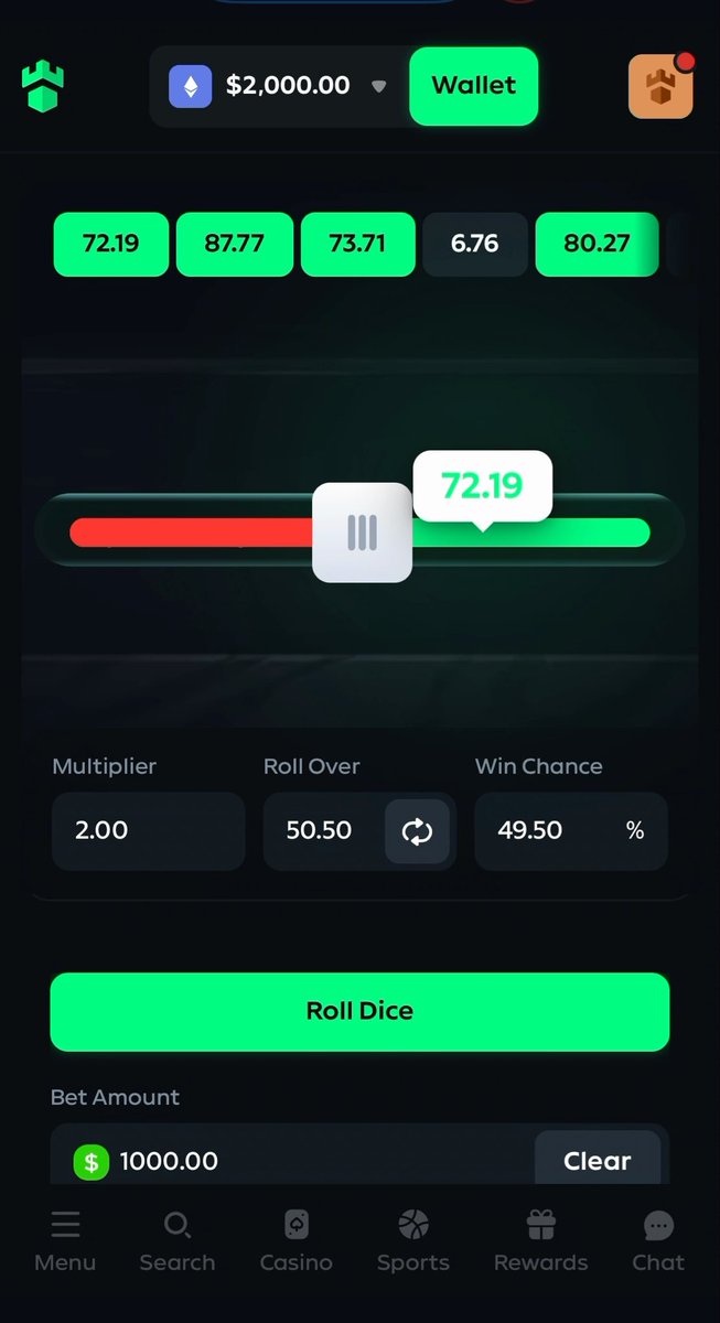 Day 3 of turning 1000$ into 100k$ Finally a win after -2000$ Gamdom.com