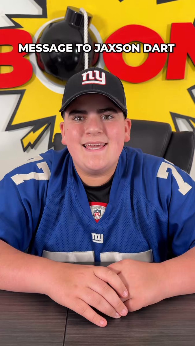 Get Well Soon, Jaxson ❤️‍🩹 Jaxson Dart New York Giants