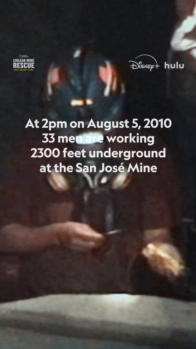 August 5, 2010, began as an ordinary day at work for 33 Chilean miners, but it swiftly turned into a nightmare. #ChileanMineRescue: Race Against Time is now streaming on Disney+ and Hulu.