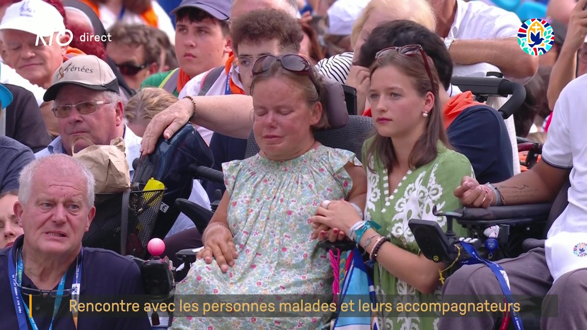 « Veiller sur la personne souffrante et non pas la supprimer » : l'appel de #LéonXIV aux soignants. #SoinsPalliatifs #FindeVie 👉Rencontre avec des personnes malades et leurs accompagnateurs à Sanctuaire Notre-Dame de Lourdes, sur KTO & Philippine de Saint Pierre Etienne Loraillère