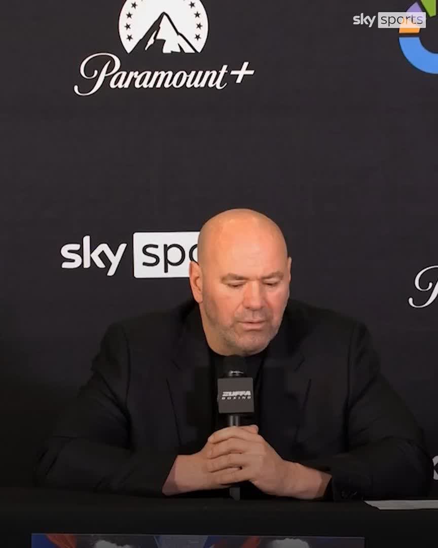Dana White appears to question Eddie Hearn amid Tyson Fury-AJ doubt 👀