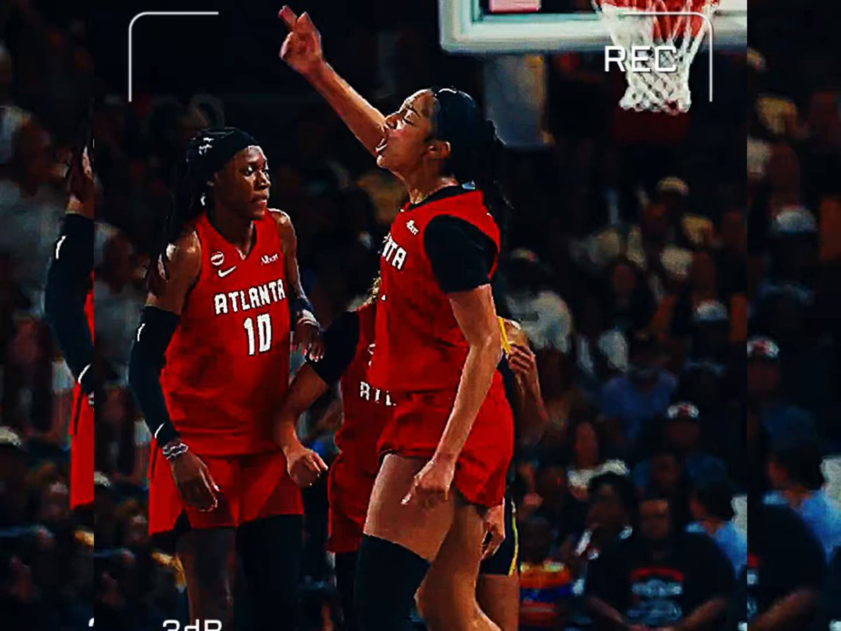 ATL DREAM. ANGEL REESE. JOURNEY TO THE FINALS BEGINS TONIGHT. 😮‍💨🔥🅰️