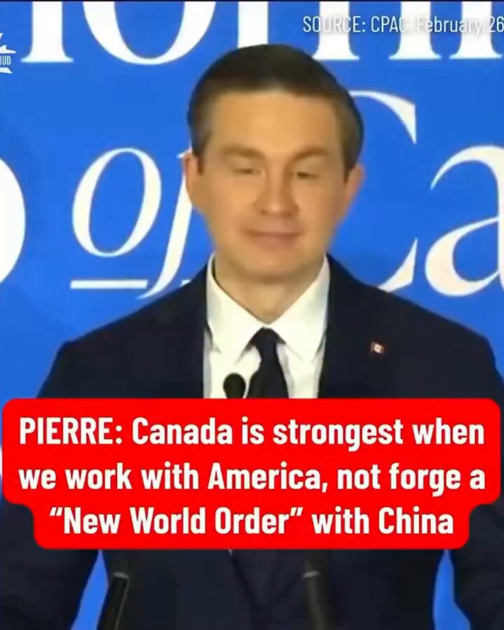 Great speech by Pierre Poilievre