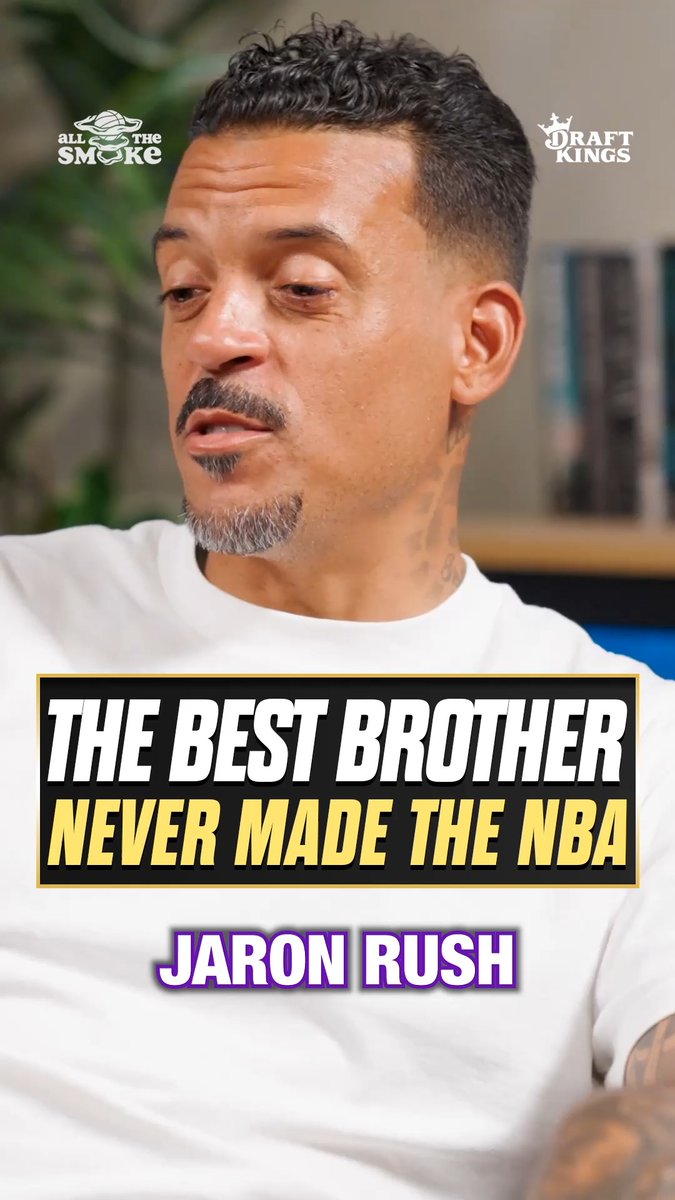Two Rush brothers made the NBA. Matt Barnes says the BEST one never did 👀 Jason Sudeikis, Matt & Stak show love to JaRon Rush and remember how cold he really was.