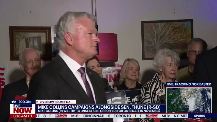 Q: Some folks in the administration have floated the idea of having federal troops at polling places. Do you have thoughts on that? MIKE COLLINS: The last thing we want is for people to not have confidence in the elections, so if that's something they decide they have to look at, then that's fine with me