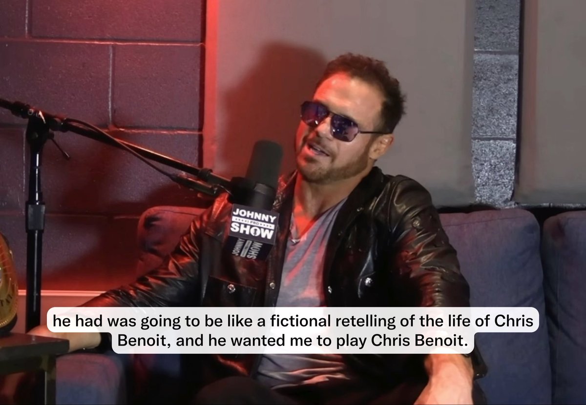 John Morrison reveals that actor, Kellen Lutz purchased the rights to make a Chris Benoit documentary and wanted Morrison to play Benoit himself: Johnny rejected the role because the script made Eddie and Chris look like crap. - Johnny I Pro