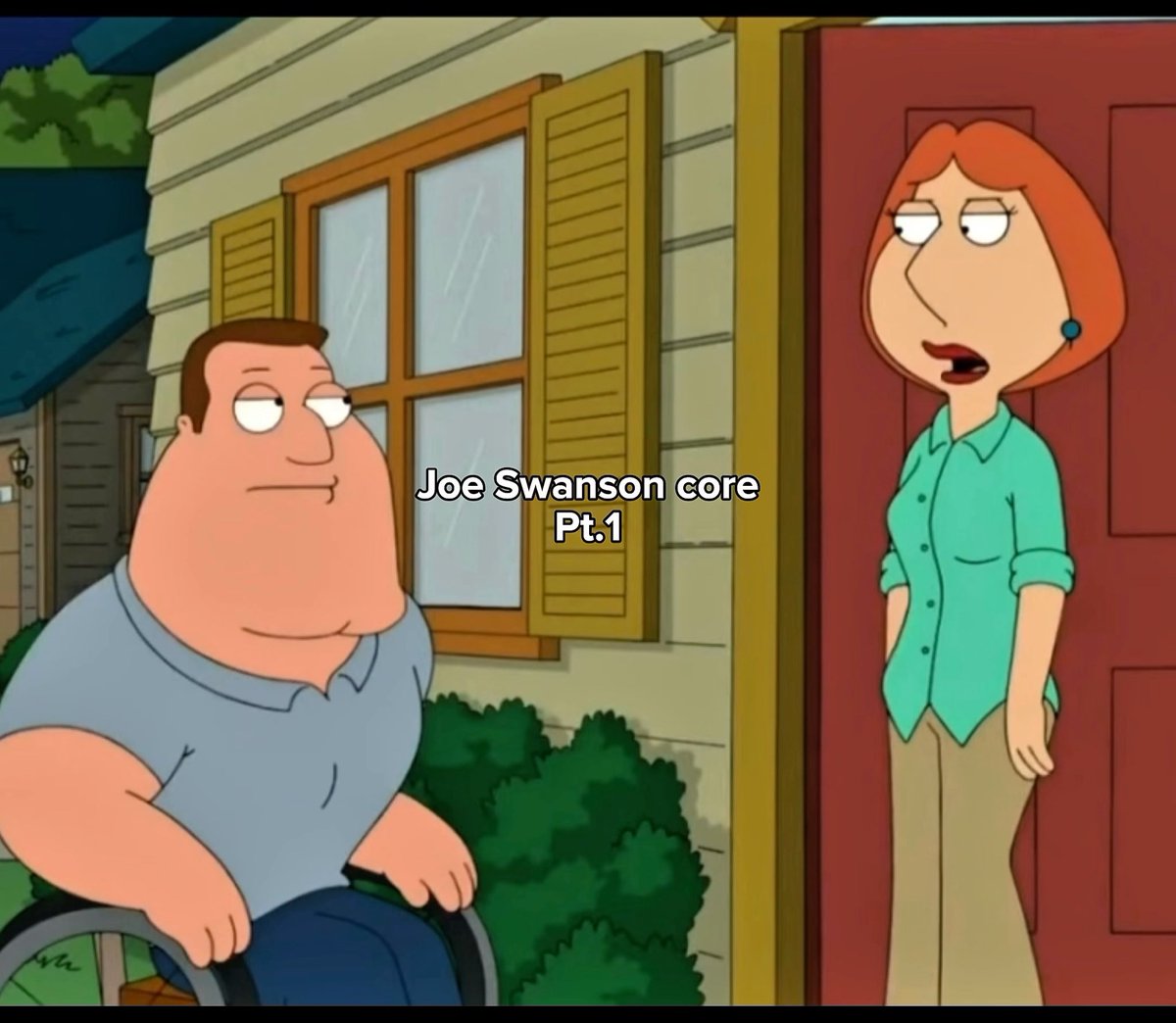 Joe Swanson moments in family guy