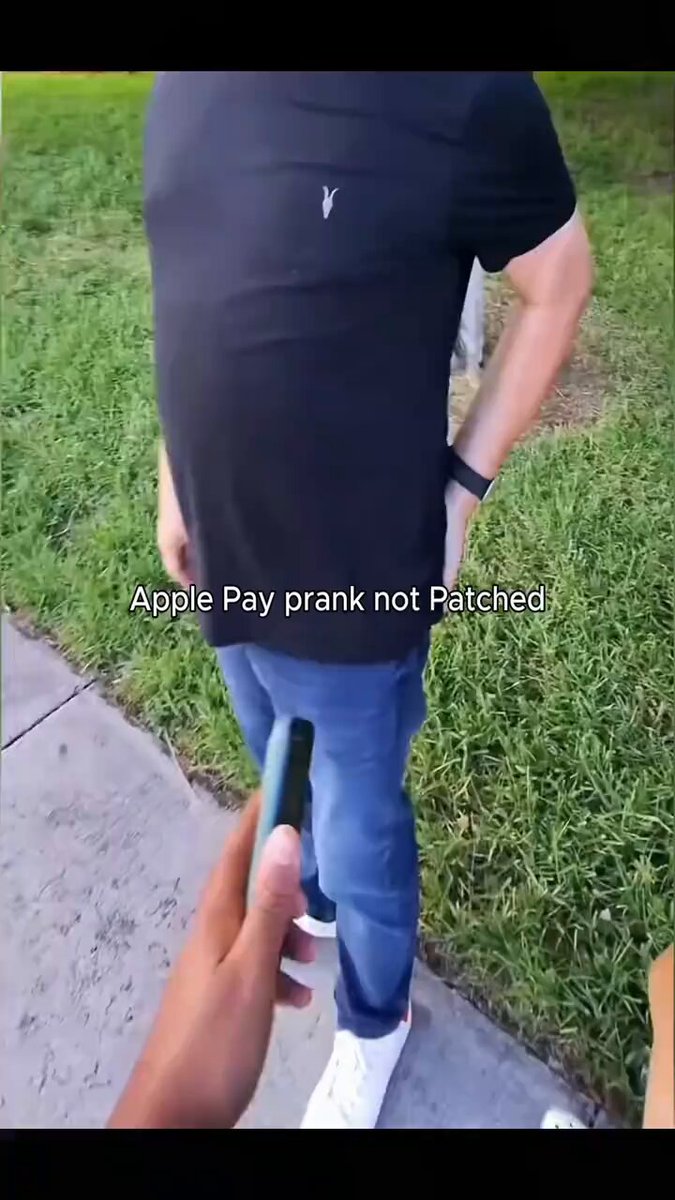 He's cooked when I patched his apple pay wait for the end 🤣