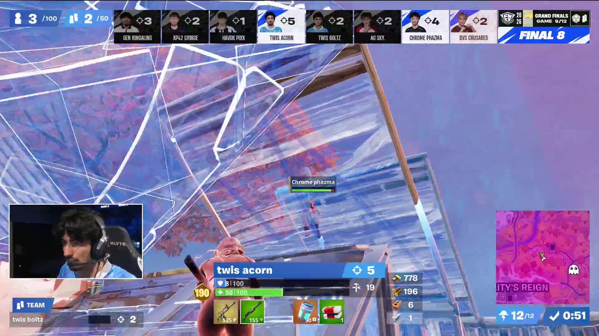 it finally happened, NA! Game 9 is twis acorn and twis boltz's!