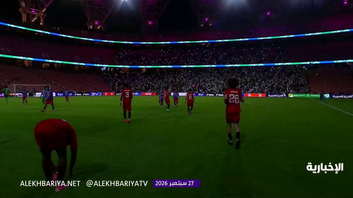 حضور كبير من الجماهير اليمنية في ملعب الجوهرة . 🇾🇪