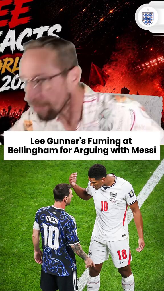 The day I fell in love with Lee Gunner 😂 Bro spent the whole tournament cooking England. His love for Messi is genuinely top-tier 😭