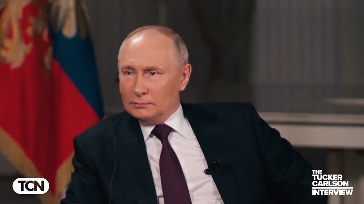 Vladimir Putin🇷🇺 to Tucker Carlson on Ukraine: 'We would have never considered to even lift a finger if it hadn't been for the Maidan coup. We had agreed to Russia's 1991 borders...but we never agreed to NATO's expansion and we never agreed that Ukraine would be in NATO.’