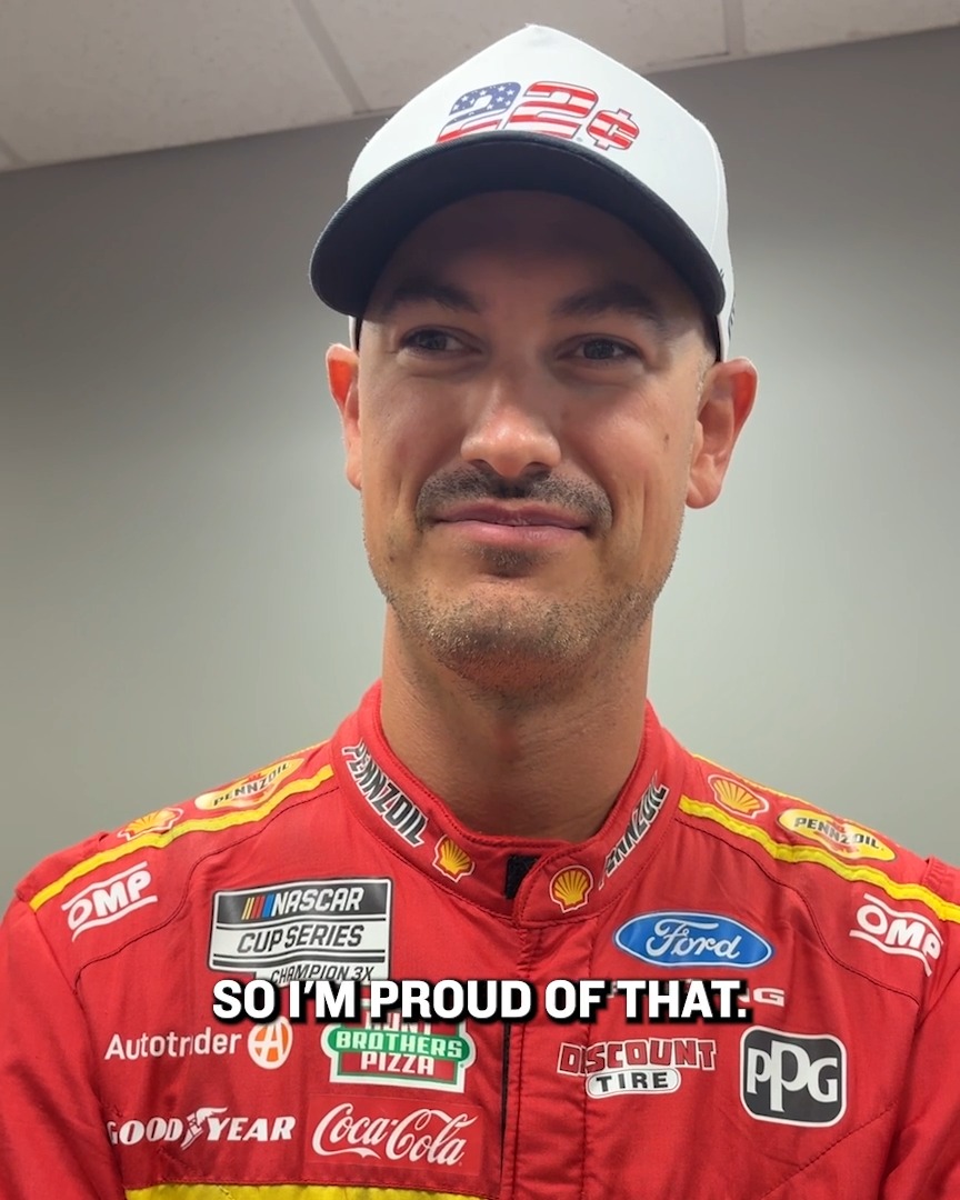 Momentum is on Joey Logano's side, but the job is not finished yet.