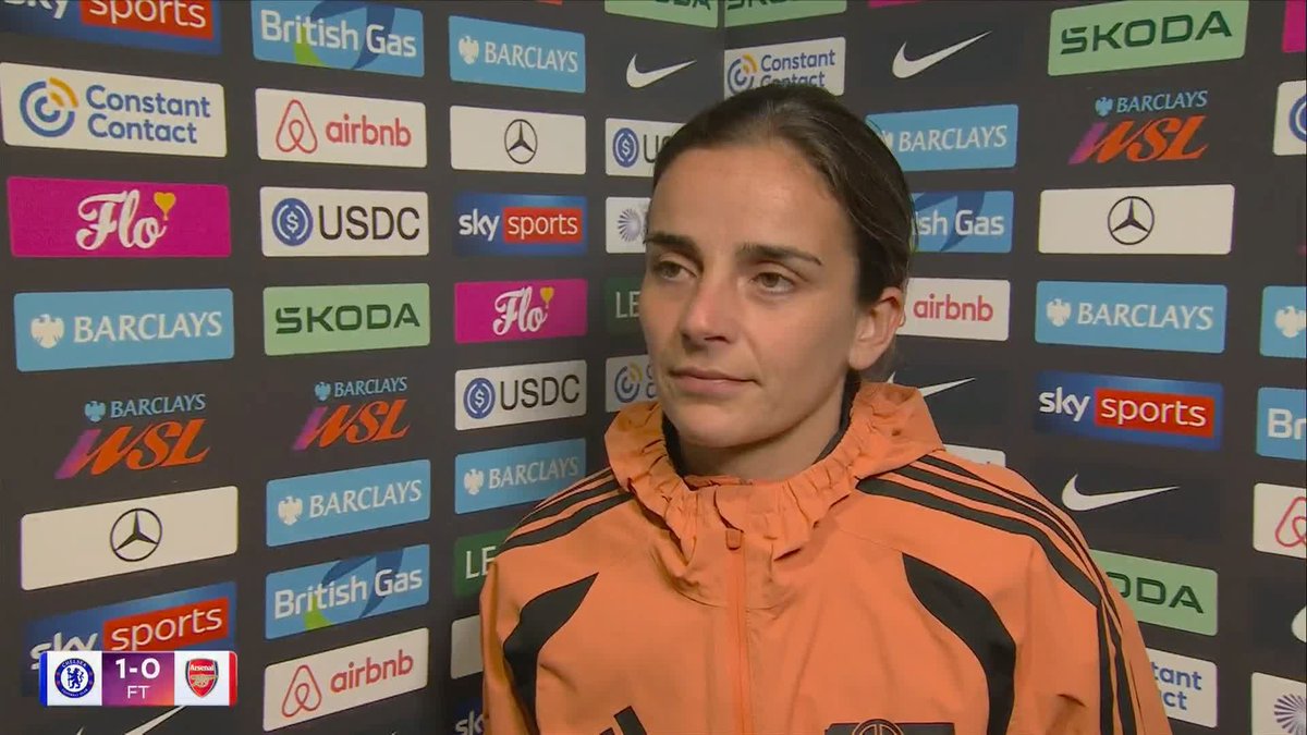 Renée Slegers expresses her disappointment after Arsenal’s defeat against Chelsea 🗣️❌