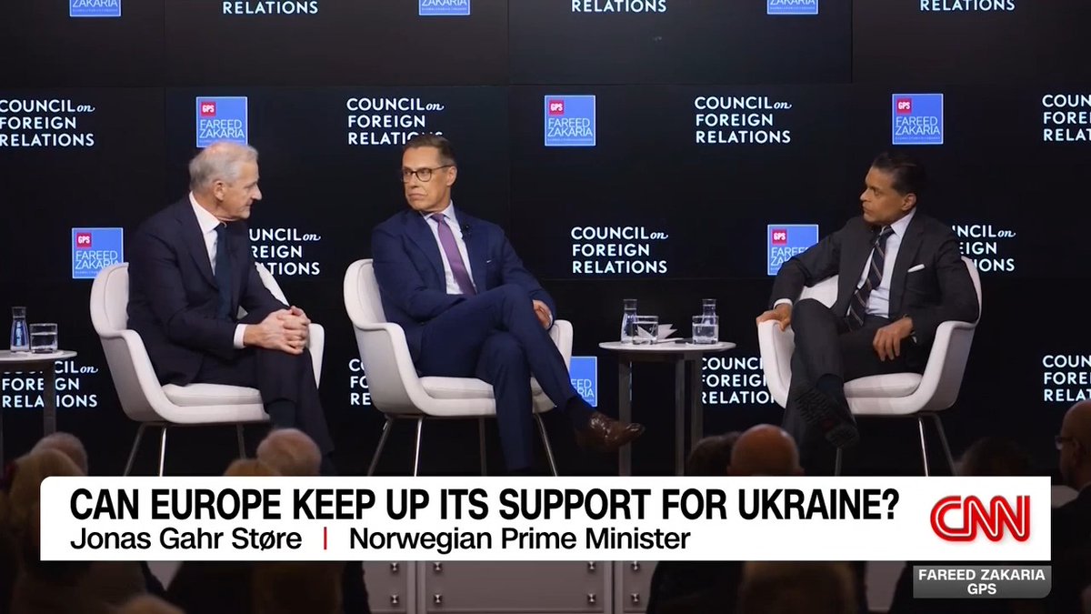 This month, US negotiators Steve Witkoff and Jared Kushner made their first trip to Ukraine. Will these and other diplomatic efforts to end the war amount to anything? I spoke to Jonas Gahr Støre and Alexander Stubb on the sidelines of the UN General Assembly: