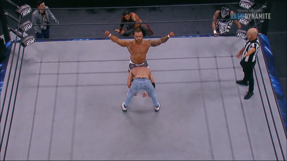 3 years ago today, Austin Gunn tried everything in his power to do Canadian Destroyers but kept taking only Back Body Drops. 😭