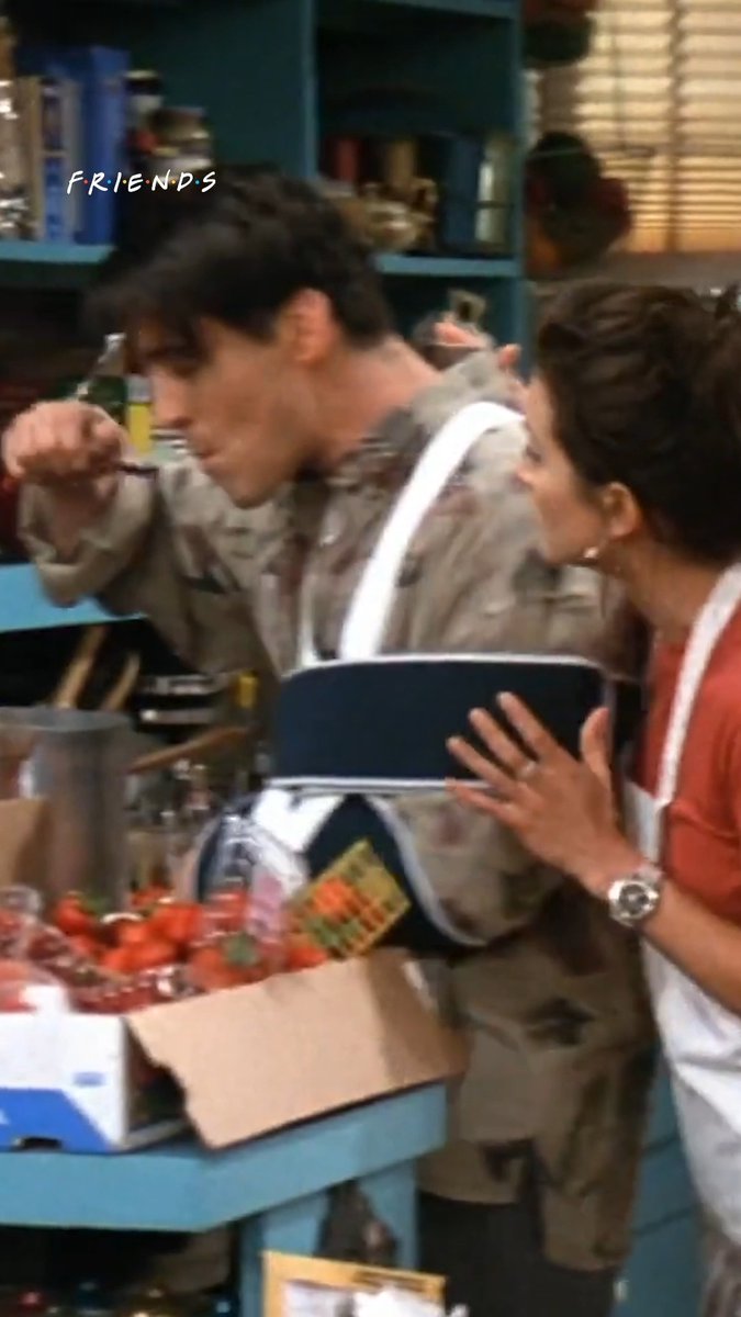 A Joey-approved plan, that’s for sure. #FRIENDS