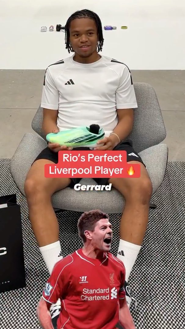 Rio Ngumoha builds his 𝗽𝗲𝗿𝗳𝗲𝗰𝘁 Liverpool player. 🔥🔴 🎥 Pro:Direct Soccer