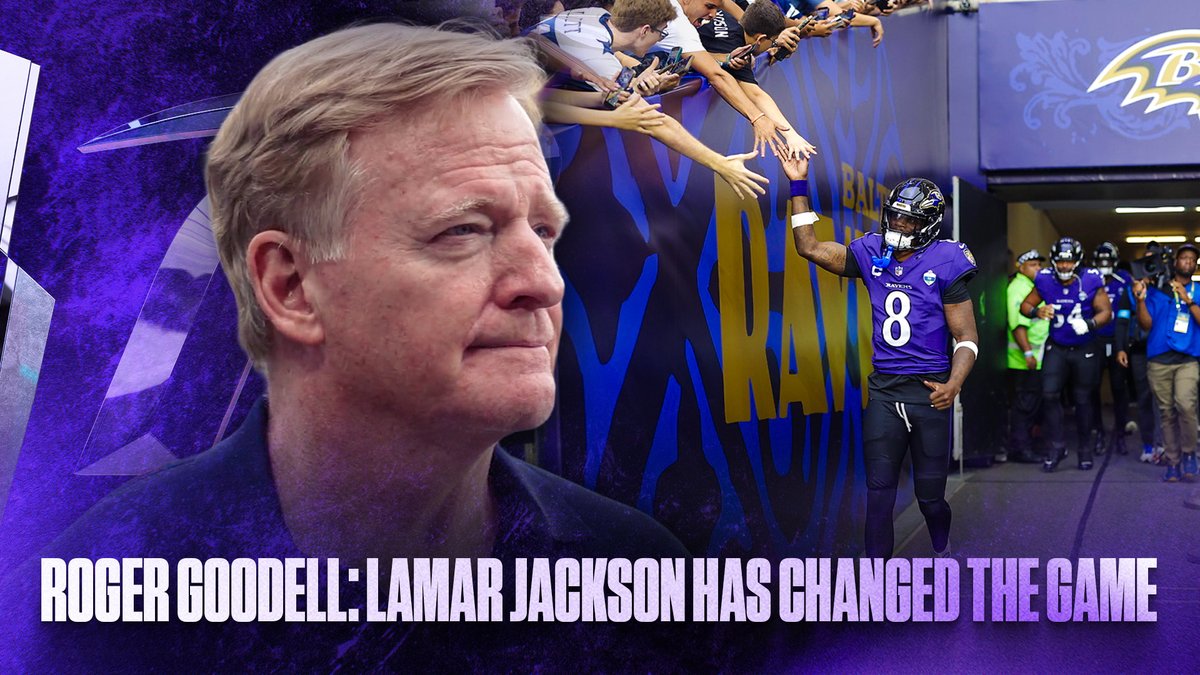 Roger Goodell on the Ravens' global fandom, Lamar's impact on the game and more from Rio: