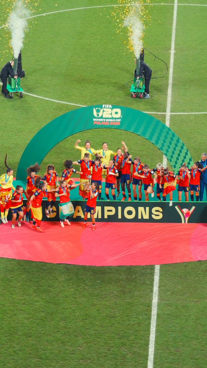اللحظة المُنتظرة 🇪🇸 #U20WWC