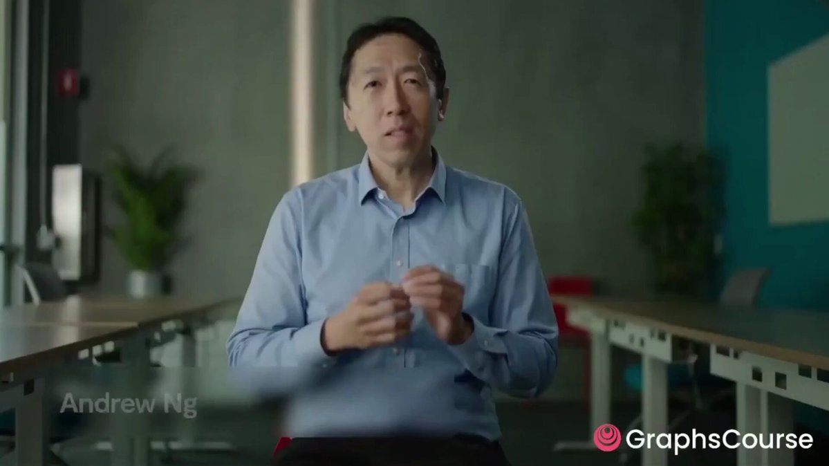 Andrew Ng just dropped the best 2-hour course on Graph Engineering: from single agent to full automation 9:14 - your first agent 33:11 - loop engineering 1:02:46 - graph engineering 1:30:15 - agents that rewrite themselves 1:49:05 - full graph system two hours, and it replaces every agent tutorial you bookmarked this year Prompts → Agents → Loops → Graphs most people will stop after the first agent and call it automation he saves the last forty minutes for the graph that runs it without him same model, same tokens, completely different week watch it today the step-by-step guide is below, save it while it is still early ↓