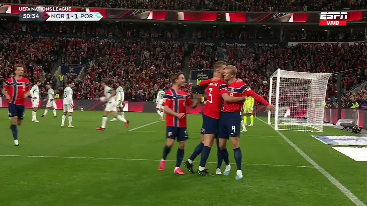 🤯🇳🇴 OTRO GOL DE ERLING HAALAND PARA NORUEGA Y YA SON 65 EN 57 PARTIDOS.
