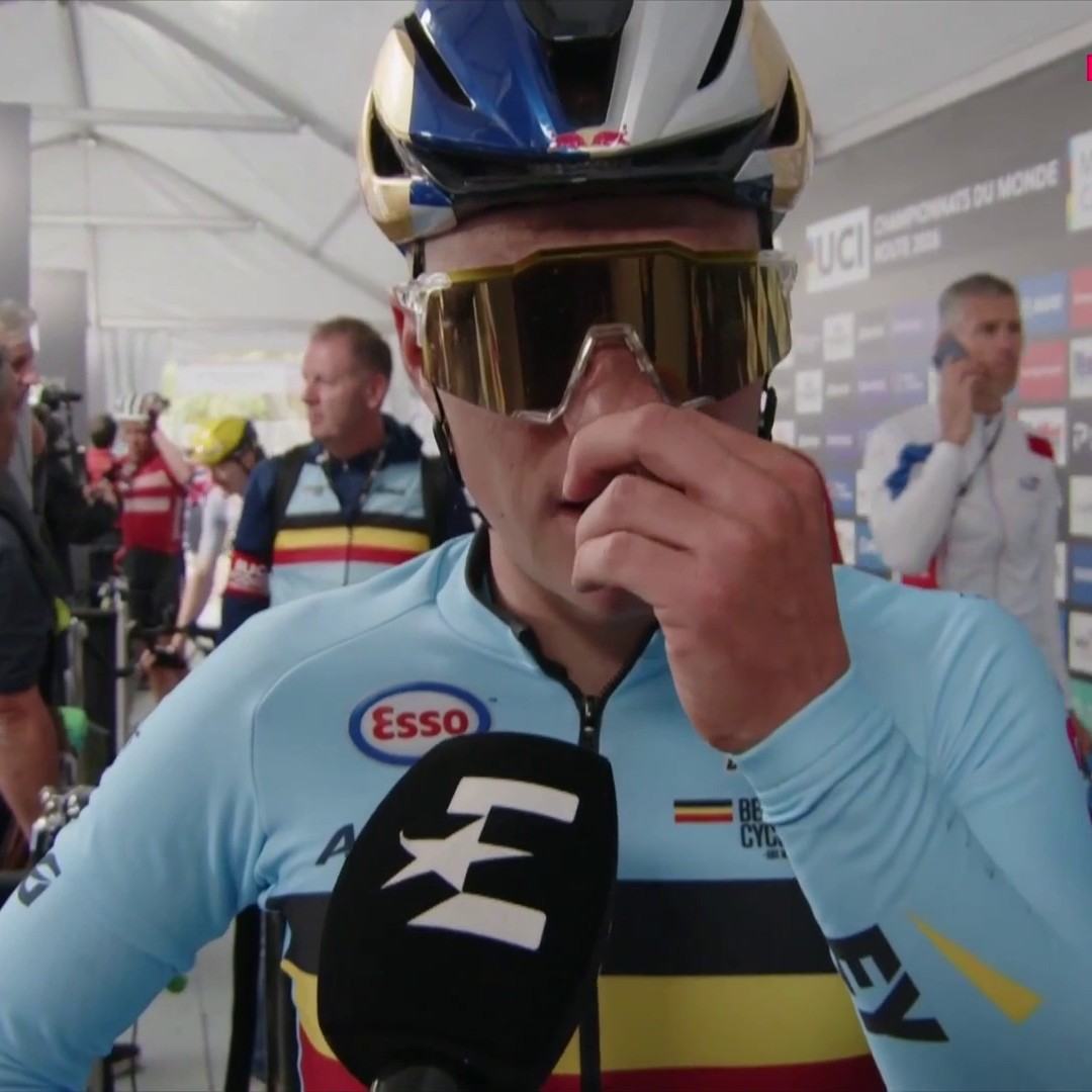 "La situación era perfecta con Van Aert delante... pero supe rápido que hoy no era mi día" 🎙️ La explicación de Evenepoel en Eurosport.es tras ser 12º. #Montreal2026 #LaCasadelCiclismo