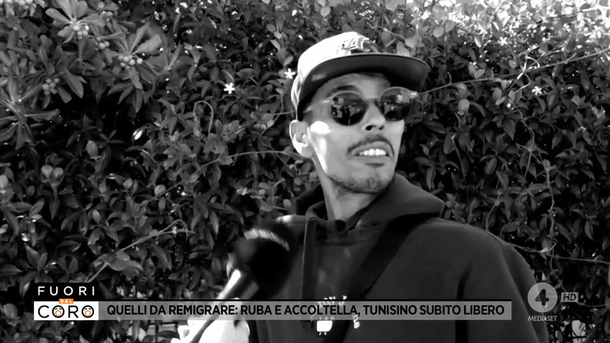 "Può essere che ho fatto un furto, ma l'ho fatto al buio" Jamil, l'immigrato irregolare tunisino che da tempo terrorizza le Marche. #Fuoridalcoro