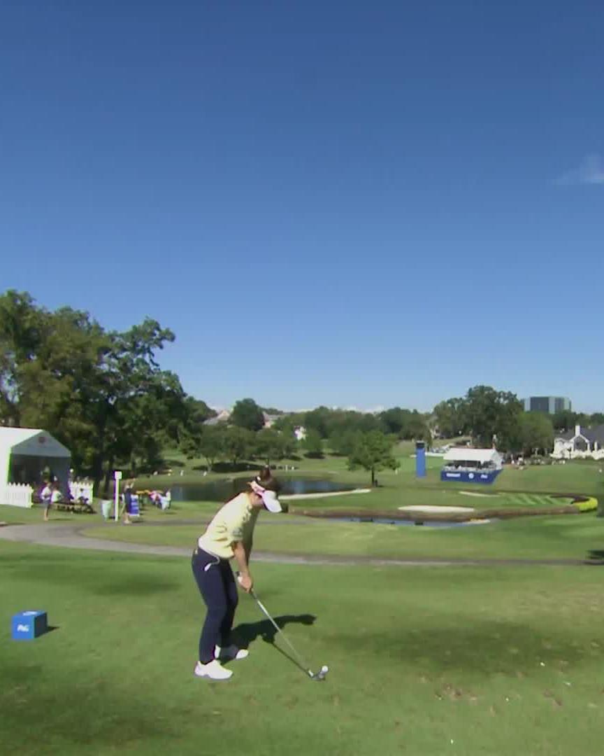 Another one ☝️ Yuna follows up her eagle with a birdie to take the lead to -20