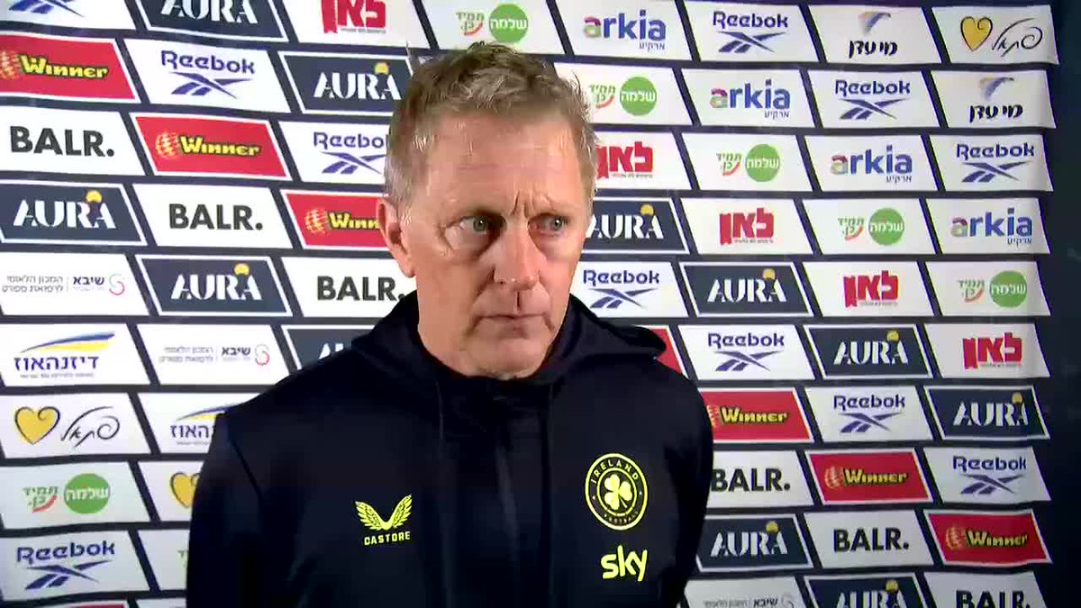"In tough times you find your leaders, they will emerge in tough times and these guys have shown how much they love their country." "I couldn't be prouder of the players." An emotional Heimir Hallgrímsson speaks to Ann-Marie Keegan after tonight's victory in Hungary. #VMSport
