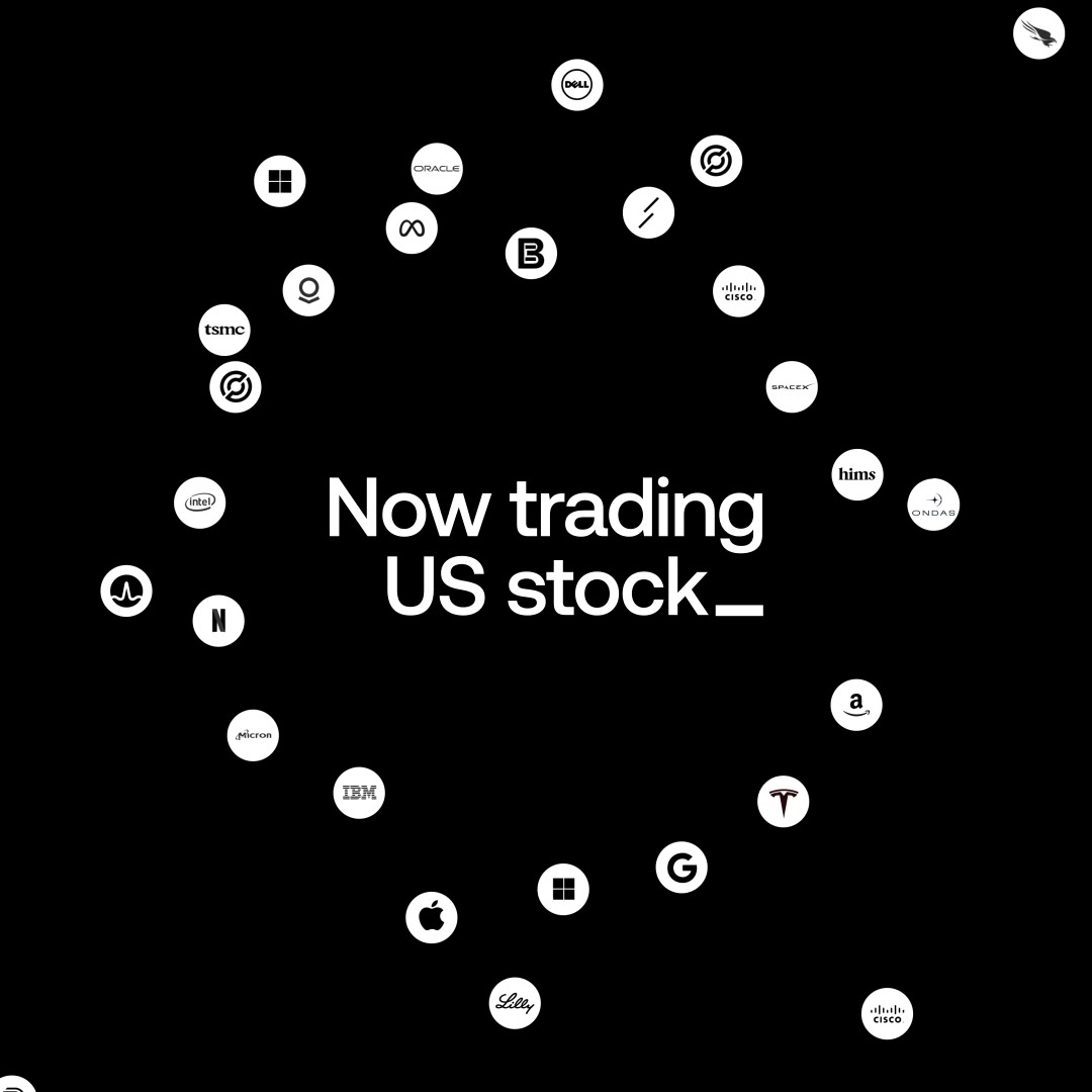 Capital markets meet on The New Money App 24/7. Trade tokenized stocks 24/7, with a unified order book for each asset: