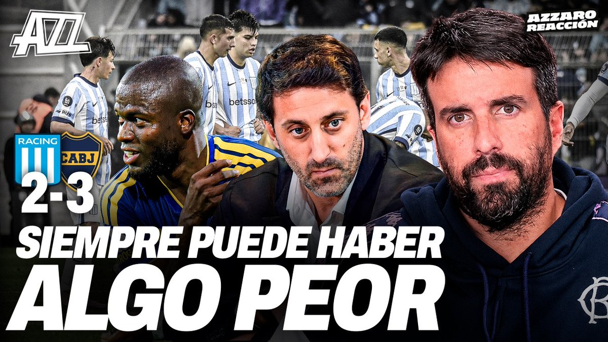 "Azzaro": Por los comentarios sobre su reacción tras el partido de Racing contra Boca