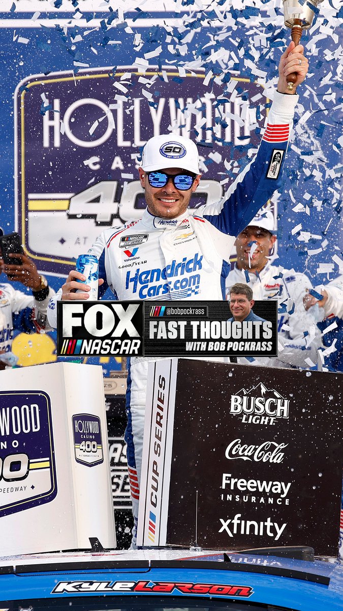 "Is Kyle Larson the driver to beat in the Chase?" Fast Thoughts with Bob Pockrass: