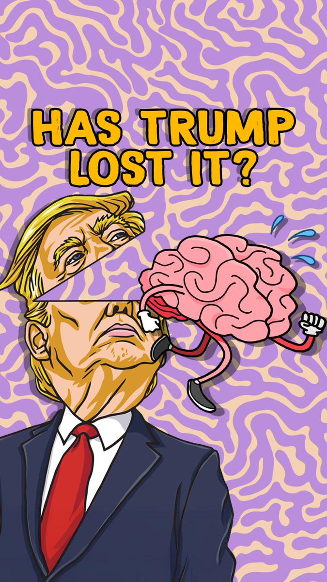 Designing an Arc-de-Trump with a snipers' nest? Trying to ban reporters from the White House? Refusing to say how many Americans have died in his wars? It's so painfully clear that Trump has lost his mind.