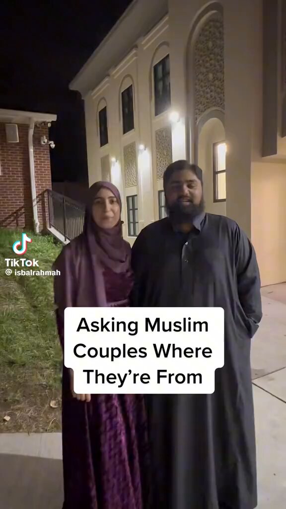 American Muslims love creating unique ethnic combinations that have never existed anywhere else before. Interestingly this seems to be a unique cultural phenomenon in America and does not occur as much in other countries.