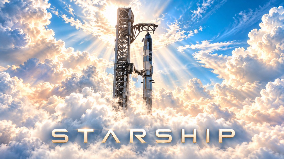 Blessed are the heavens tomorrow. Starship Flight 14 will be a holy flight