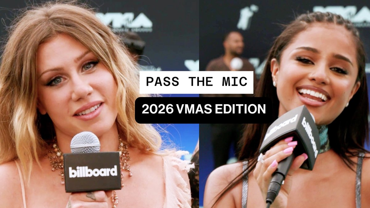 The stars took over the interviews tonight. 👀 In the latest Pass the Mic, your favorite artists interviewed each other right before the show and let’s just say things got a little crazy on the 2026 #VMAs carpet.