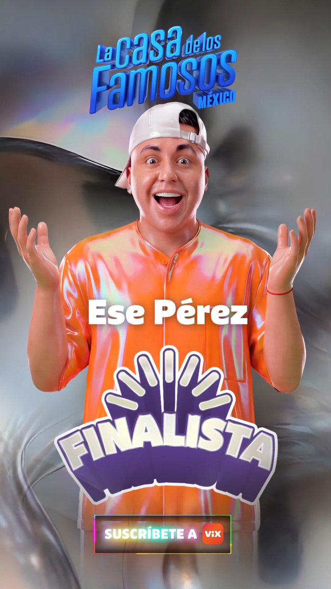 #EsePérez se convierte en FINALISTA de #LaCasaDeLosFamososMx 🔥🚨 🚨 ¡Suscríbete a #ViX con planes de hasta solo 149 pesos al mes para disfrutar la RECTA FINAL de esta temporada! 📲 #LaCasaDeLosFamososMx 🏠 también disponible en #Vix, #LasEstrellas y #Canal5