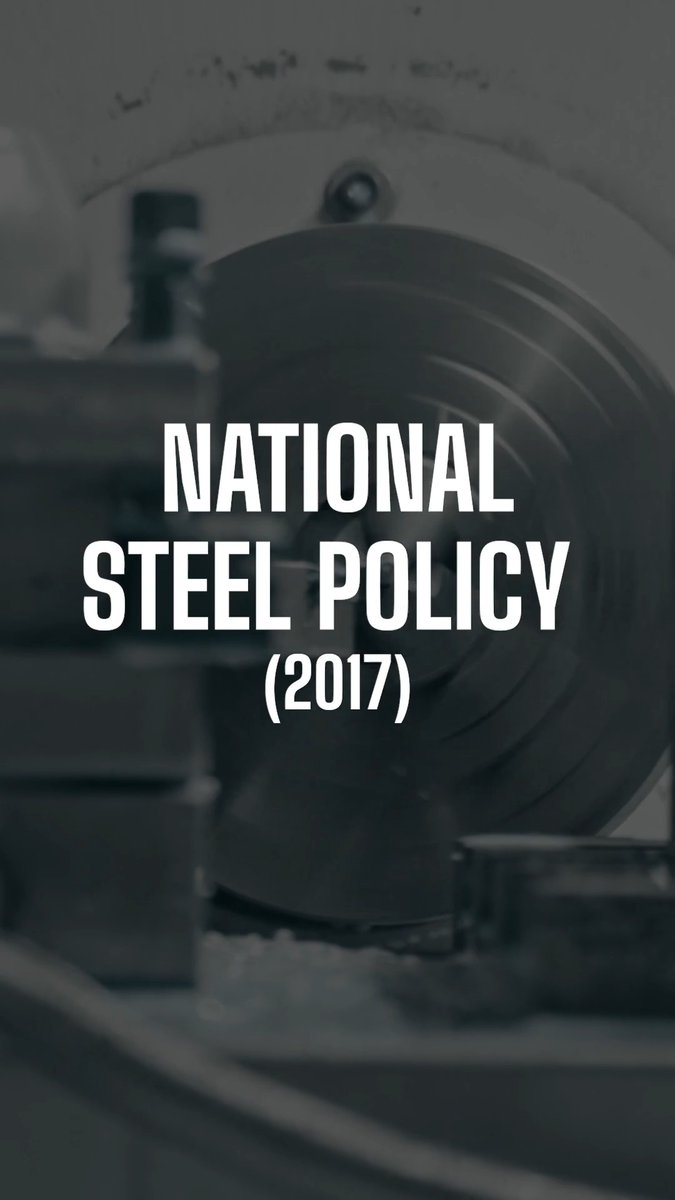 Special Steel, Stronger Industrial Growth ๐ฎ๐ณ Special steel is enabling advanced manufacturing and high-performance applications, supporting the next generation of industrial growth Watch: ๐ฅ #12YearsofMakeinIndia #MakeinIndia #AatmanirbharBharat Make in India