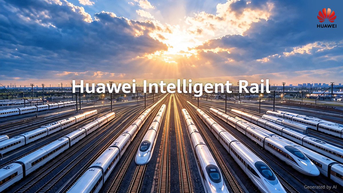 Huawei has introduced the new-generation IntelligentRAIL for the global rail industry, using intelligent technologies to improve quality and efficiency, strengthen passenger and freight integration, and support safer, future-ready transportation.