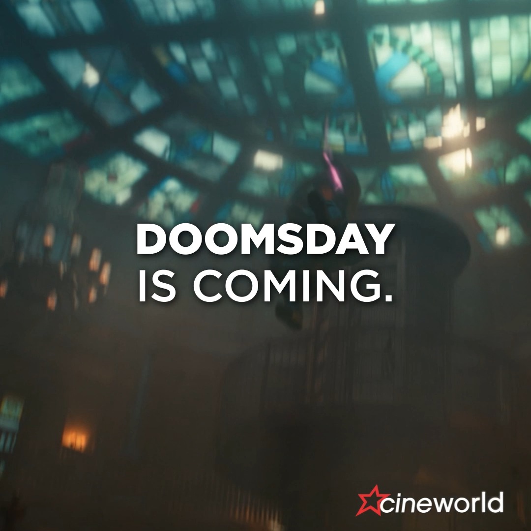 Doomsday is coming. INFINITY VISION tickets are here. Experience Avengers: #Doomsday early from December 16, at Cineworld. 🔗