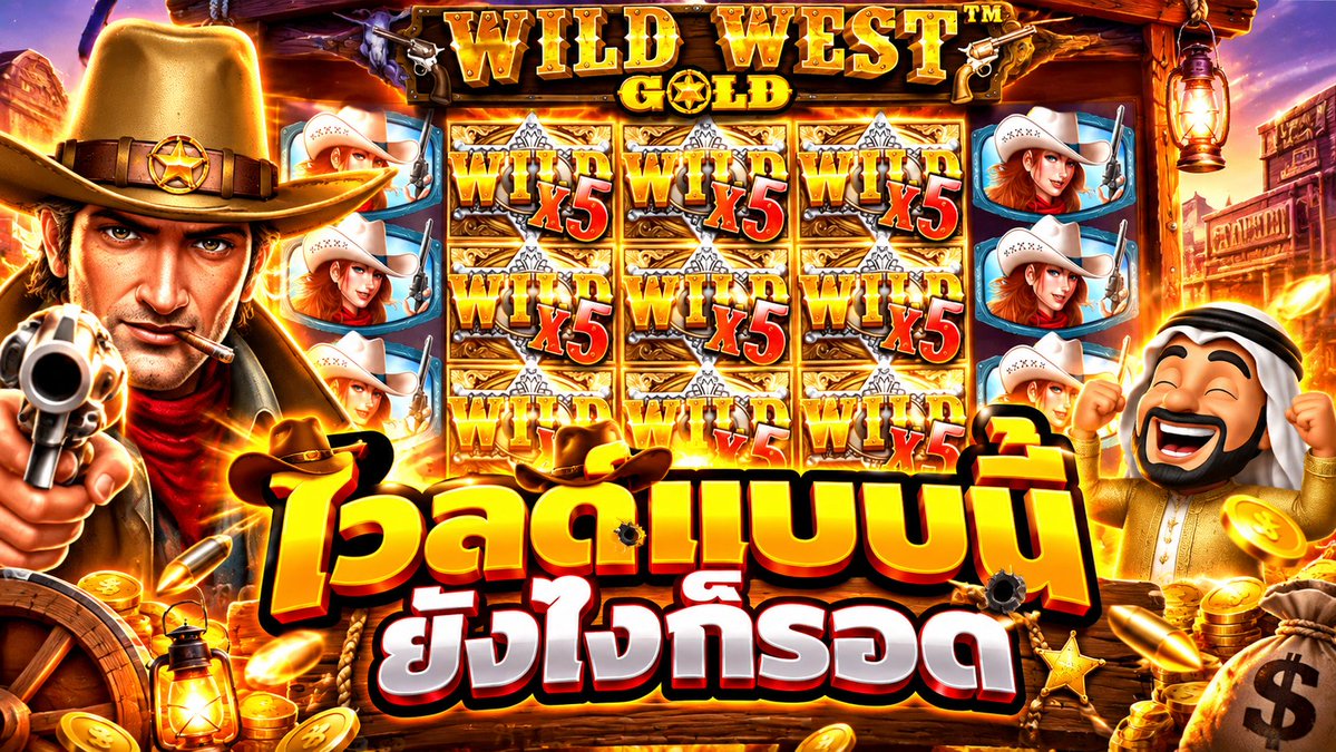 ไวล์ดแบบนี้ ยังไงก็รอด🔥🔥 > #เกมWILD WEST GOLD #ค่ายPP อยากเล่นตามบัง➤ ------------------------------------- #บังนูรูน #บังนูรูนNo.1