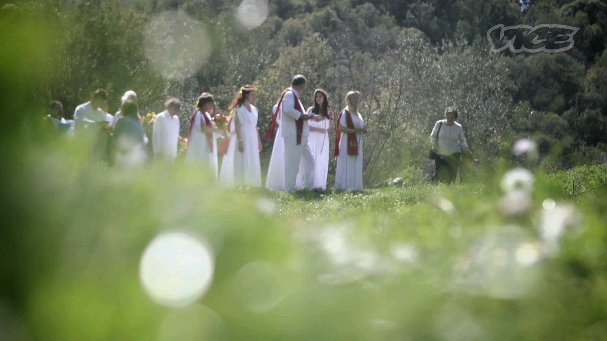 There is a growing revival of Hellenic Paganism in Greece. The Greeks are returning to there ancestral roots. "It is very important to me, the fact that after almost 2,000 years or so, the hymn of Poseidon was heard again." Well done Greeks! May the Ancient Greek Gods and Goddesses guide you on your community to grow! 🇬🇷🏛⚡️⚡️