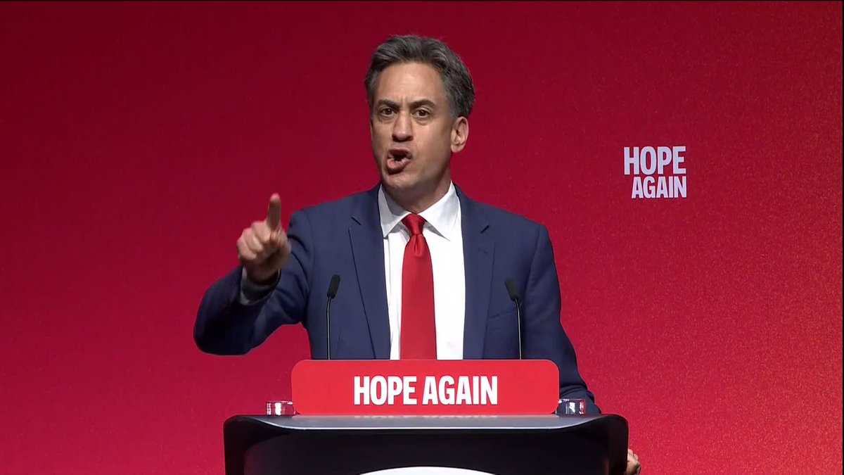 Foreign Secretary Ed Miliband: 'I want to say to the millions of people in this country and indeed elsewhere, who have been moved and outraged by the plight of the Palestinian people. We hear you. You were right' 📺 Sky 501, Virgin 602